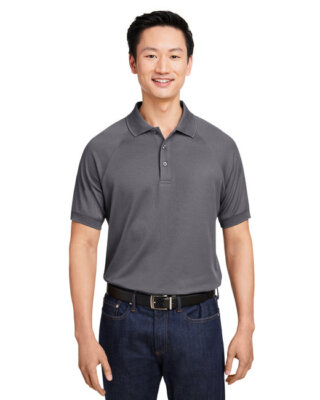 Harriton M208 Men's Charge Snag And Soil Protect Polo Shirt