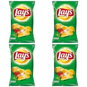 tomato and garlic lays