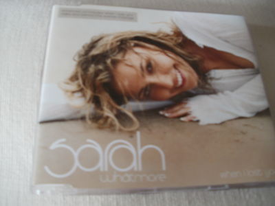 SARAH WHATMORE - WHEN I LOST YOU - UK CD SINGLE