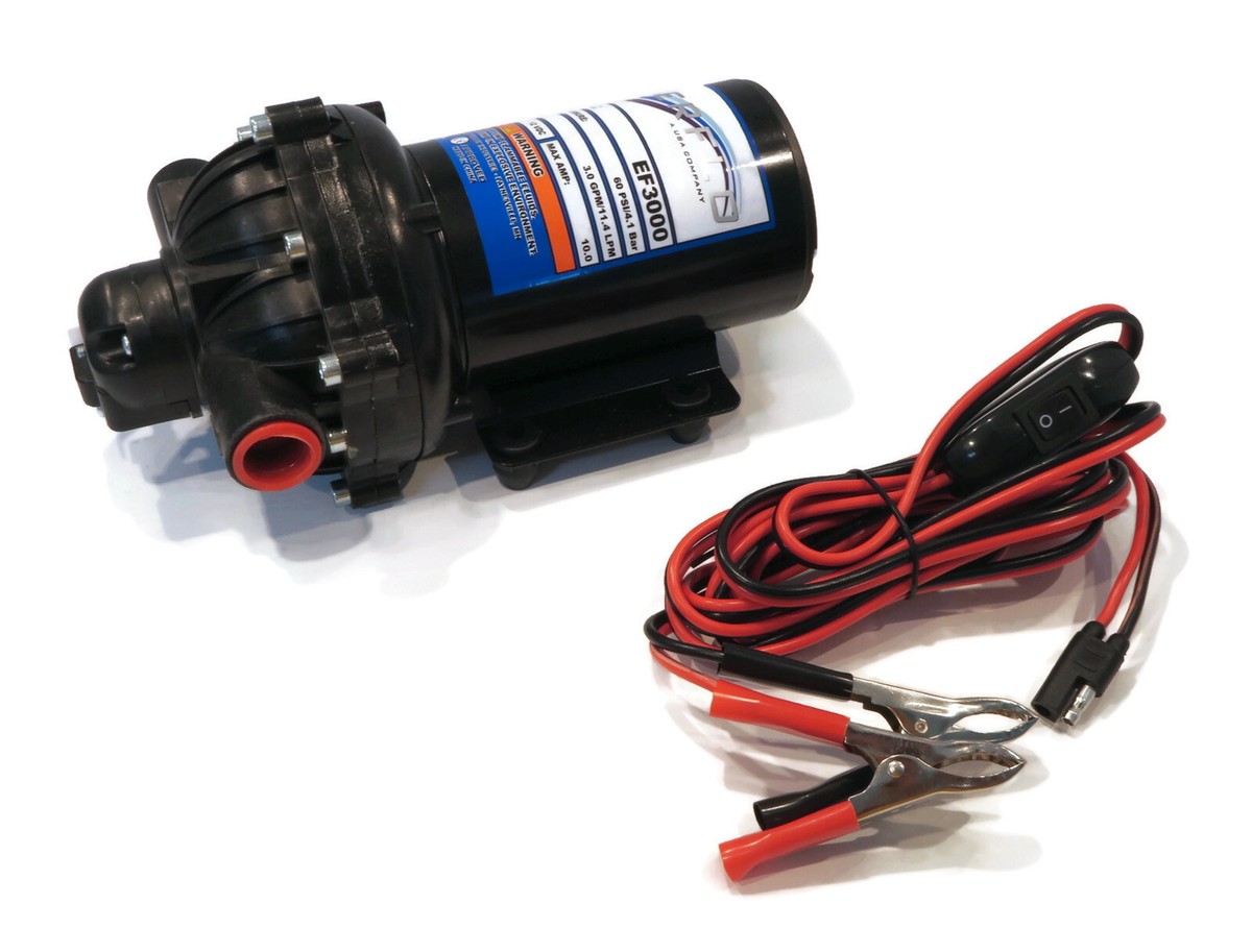 Diaphragm Pump w/ NPT Ports & Wiring Harness For Valley