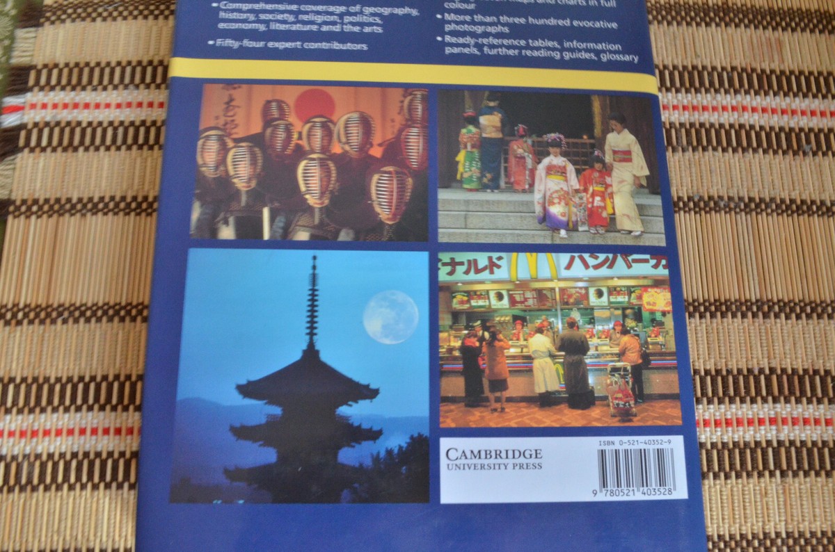 Cambridge Encyclopedia of Japan Hardcover Richard Bowring