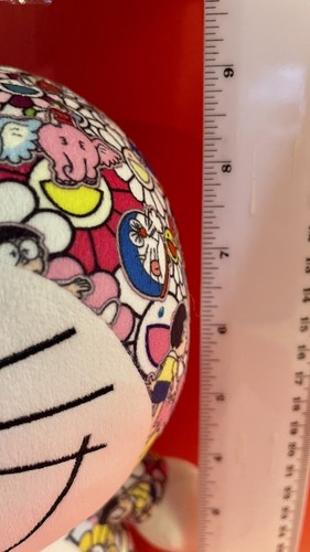 Takashi Murakami X Doraemon Plush Toy Limited Rare Japan Cat Authentic 9” 2017 - Picture 8 of 11