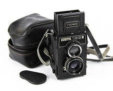 LUBITEL 166 B Soviet camera LOMO Lens TRIPLET - 22 4.5/75 Made in USSR