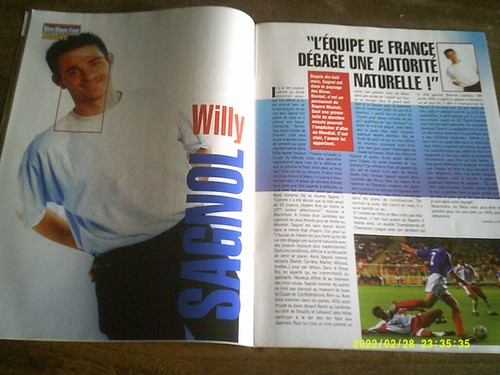 2 REVUES BLEU BLANC FOOT SPECIAL COUPE DU MONDE 2002 TOUS LES JOUEURS FRANCE - Imagen 5 de 8