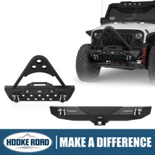 Hooke Road Stinger Front Or Rear Bumper For 2007-2018 Jeep Wrangler JK