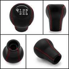 Mazda 3 Gear Knob 6 Speed Red Stitched Mx-5 Nc Lll Miata 5 Cr Cw 6 Ll Gh Cx-7 Er Mazda 3 Gear Knob 6 Speed Red Stitched Mx-5 Nc Lll Miata 5 Cr Cw 6 Ll Gh Cx-7 Er
