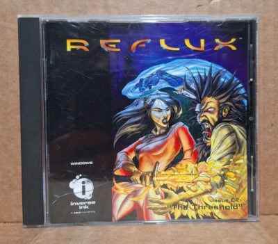 Reflux Issue #2 -- ''The Threshold'' (PC, 1995) - Interactive Graphic Novel / Game