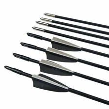 30'' OD 6mm Fiberglass Shaft Arrows Archery Spine 800 For Compound Bow Shooting