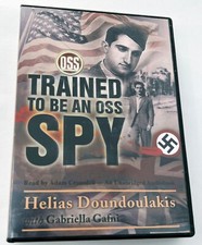 HELIAS DOUNDOULAKIS Trained to Be an OSS Spy AUDIOBOOK 6 CD SET 3RD Reich BOOK