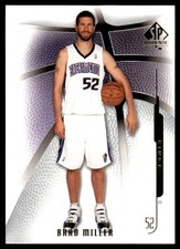 Brad Miller 2008-09 SP Authentic #38 Kings NBA READ FREE SHIPPING AutographDen