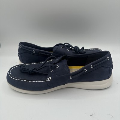 Cole Haan Grand Atlantic Boat Shoes Mens Sz 9 M Marine Navy  display picture 2