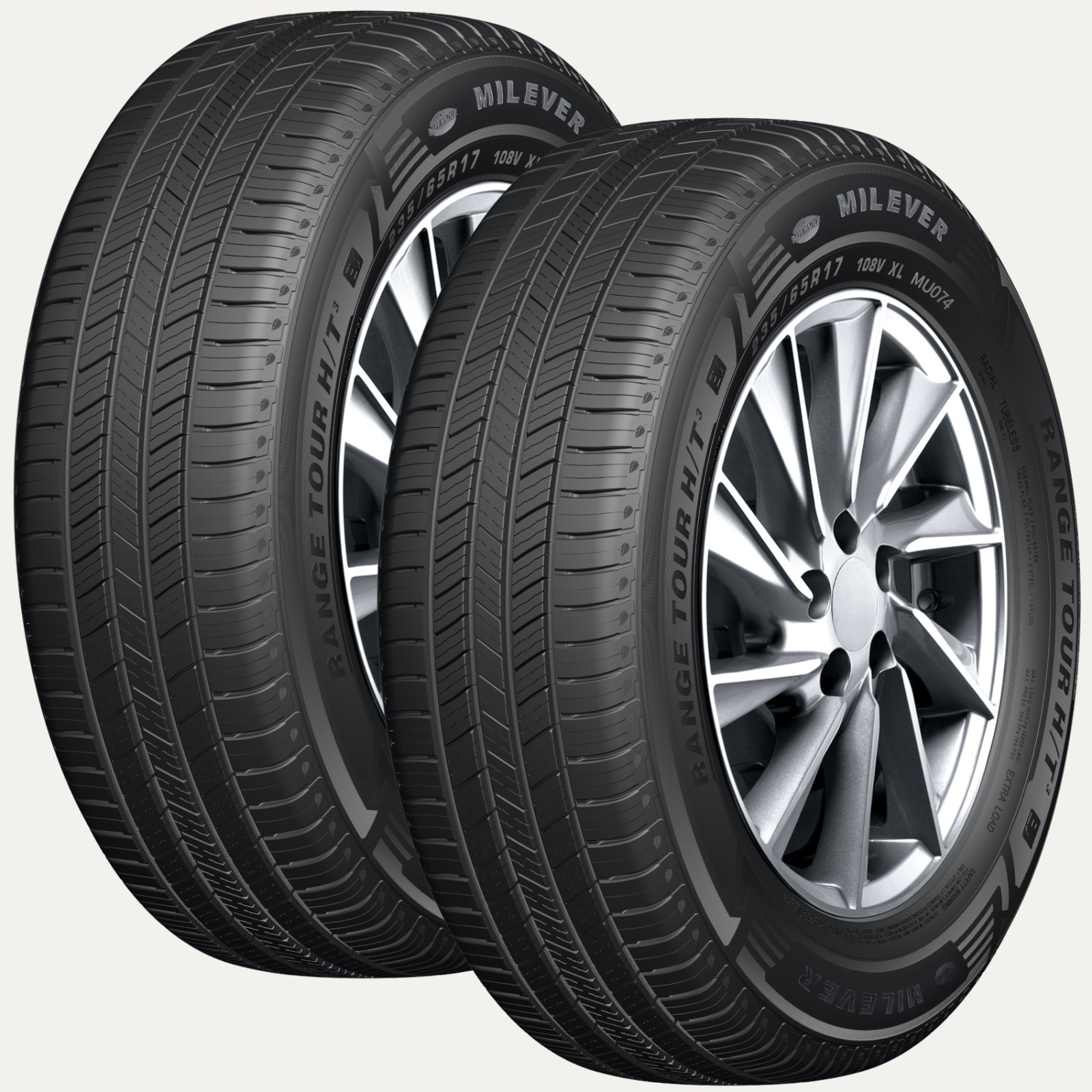 2256017 MILEVER MU074 99V 225/60R17 CUV SUV 4x4 Car Touring Tyres x 1 - Image 2