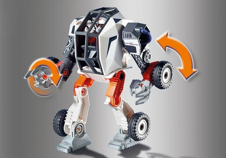 PLAYMOBIL 9251 MECH Roboter T.E.C.'s TOP AGENTS Transformationsfunktion SELTEN