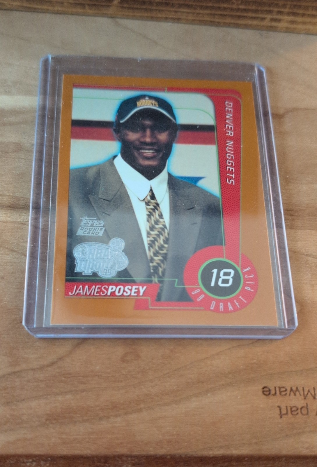 1999-00 Topps NBA Tipoff - '99 Draft Pick James Posey #119 (RC)