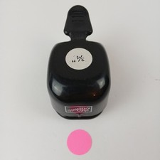 Stampin' Up Whale Tail 3/4" Circle Paper Punch EK Success Paper Shaper