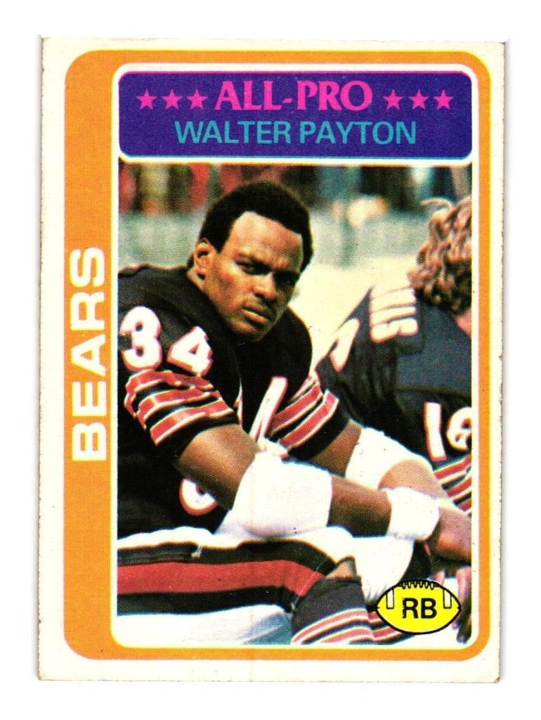 1978 Topps - Walter Payton (#200)  Chicago Bears