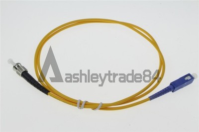 NEW 1M ST-SC   Singlemode 9/125 Fiber Optic Cable #qm