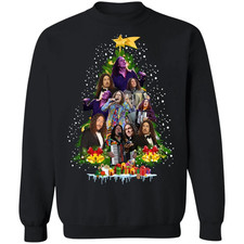 Weird Al Yankovic Christmas Tree sweatshirt Black S-5XL
