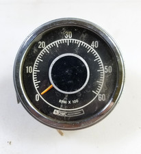 OMC Boat Marine Tachometer 0-6000 RPM 3.5 Chr...
