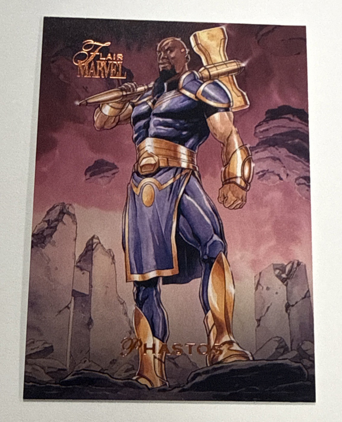 2023 Upper Deck Flair Marvel - Base Set - Phastos #58