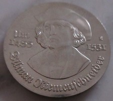 MDS DDR 5 Mark 1981  450. DEATH ANNIVERSARY OF TILMANN RIEMENSCHNEIDER  #AE