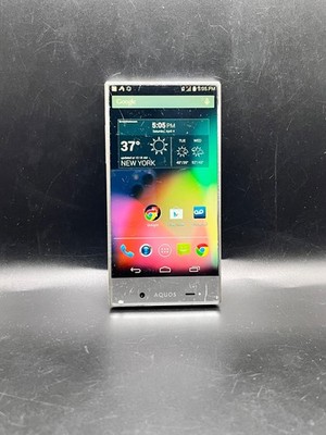 Sharp Aquos Crystal (306SH) 4GB - Silver (Boost Mobile) Smartphone, WIFI ONLY