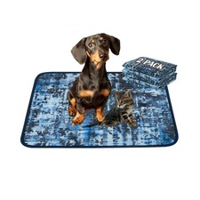 Qeils Washable Pee Pads for Dogs, 2 Pack Reusable Puppy Pads 36"x41"
