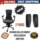 🔥2 PAIRS🔥Herman Miller Embody💥Replacement Arm Pads💥Please READ Description🔥