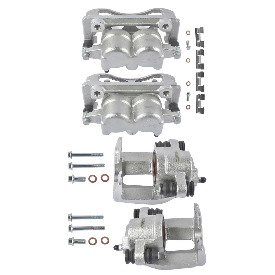 4x Pinzas de freno delanteras y traseras para Infiniti QX56 Nissan Pathfinder Armada 04-07 Foto 4 de 4