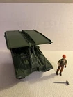 G.I. Joe Bridge Layer Vehicle Toss 'N Cross 100% Complete With Tollbooth