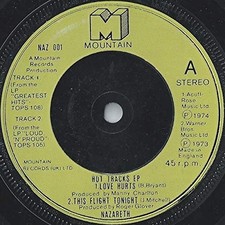 Nazareth - Hot Tracks - Used Vinyl Record 7 - 63 - C7294z