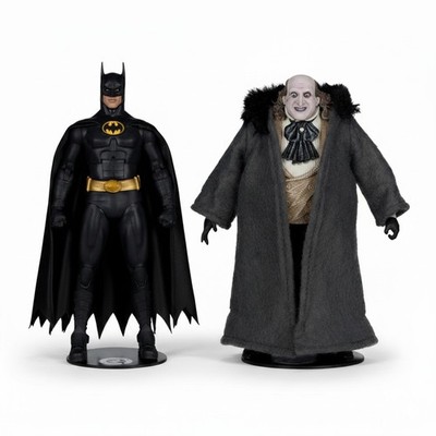 McFarlane Toys Batman Returns Batman Penguin Action Figures Bundle