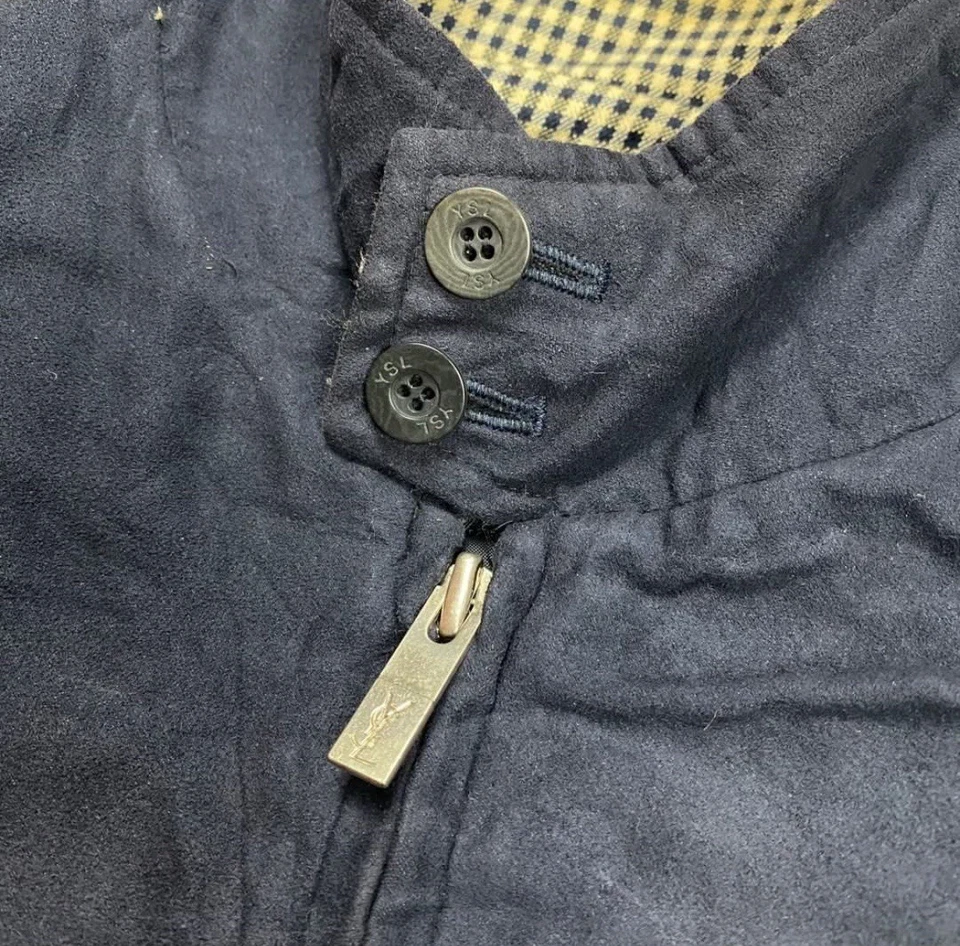 Vintage Yves Saint Laurent YSL SUEDE Jacket - Image 4 of 4