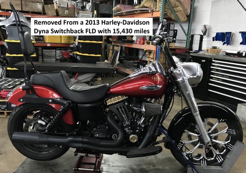 2013 Harley Dyna 12" Handlebar FACTORY 47 MX47 GLOSS BLACK - Picture 11 of 12