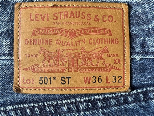 Levi’s 501 ST Men’s Jeans W36 L29 - Picture 4 of 7