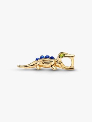Pandora Moments 14kt. Gold platted  Alligator Charm  764624C01 NEU