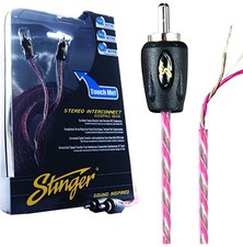 Stinger 4000 Series 2-Channel RCA Interconnect Cable