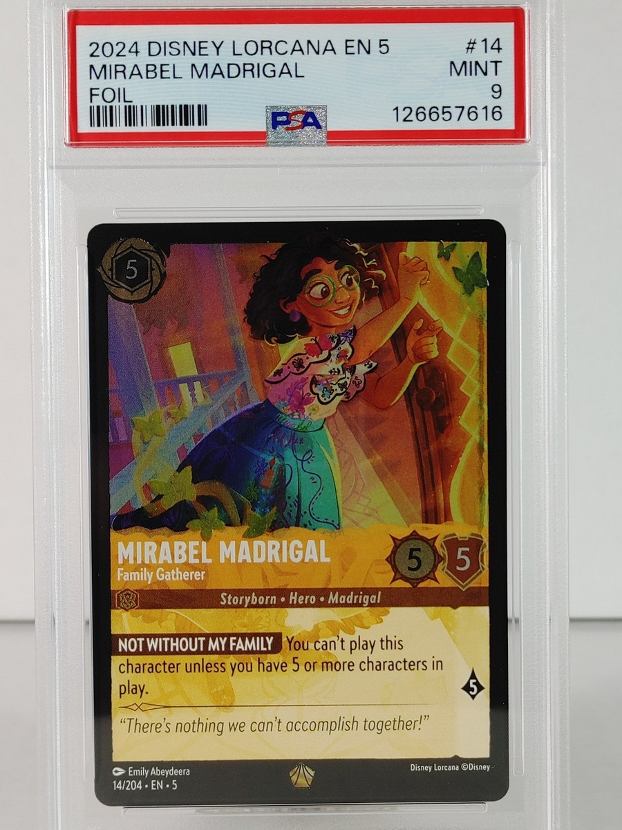 mirabel madrigal lorcana card Kid pulls rare from Disney TCG packs Find Mirabel Madrigal Mirabel Madrigal, Resourceful Daughter