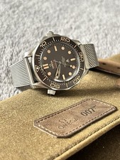 2022 ☑️ Omega Seamaster 300m 42mm 007 NTTD Titanium Box and Papers Full Set