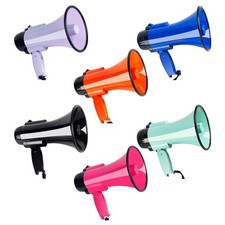 Megaphone Speaker Handheld Multifunctional Portable for Market Events Street