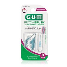 GUM Proxabrush Go-Betweens Refills-Moderate-Compatible with GUM Permanent Handle