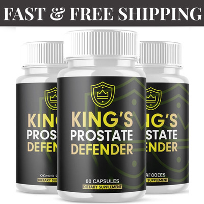 (3 Pack) King's Prostate Defender Advanced Prostate & Bladder Support 180Capsule