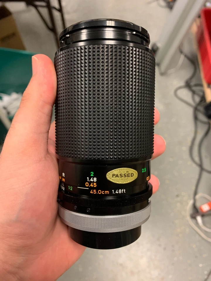 EXCELENTE Lente Canon FD 100mm F/4 S.C MACRO Prime con CAPS Foto 3 de 4