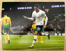 Tottenham Hotspurs Dele Alli Autographed Signed 11x14 Photo COA #8