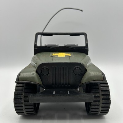 Tonka MASH Jeep M*A*S*H 4077th Military Green Steel and Plastic