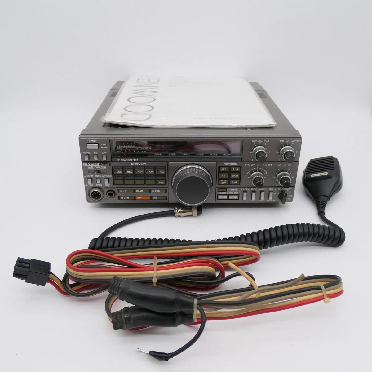 KENWOOD TS-440S 100W HF Ham Radio Transceiver Antenna Tuner Used