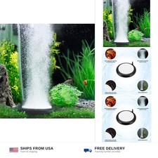 hygger Aquarium Air Stone, Bubble Stone Fish Tank Oxygen Ultra Silent Deep Di...