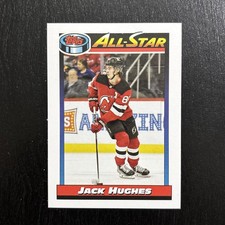 2023-24 Topps NHL Stickers Retro All-Star Jack Hughes #597