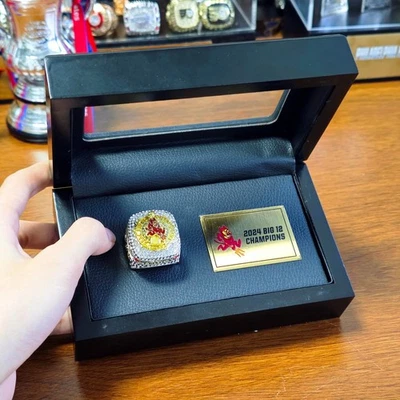 2024 BIG 12 Arizona State Sun Devils football Championship Ring with display Box