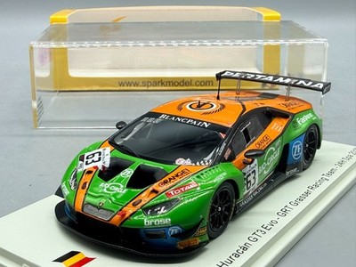 Modellautos 1:43 Spark Lamborghini Huracan GT3 Evo 24h Spa 2019 mit OVP